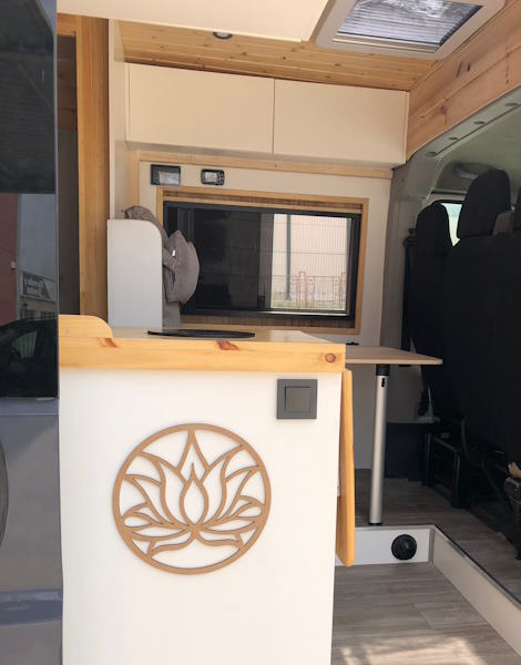 Retablo Camper Flor de Loto Aro